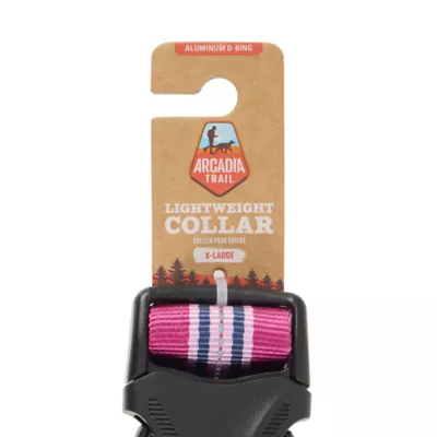 Arcadia Trail® Lightweight Dog Collar, Stripe, Ultra Reflective Material for Nighttime Visibility - Image 7