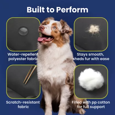 PawsPik Ultra Large Premium 2-in-1 Car Seat & Convertible Travel Dog, Black - Image 4