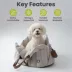 PawsPik Tote-Style 3-in-1 Pet Carrier, Travel Bed & Car Seat - Medium image thumbnail 3