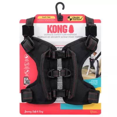 Kong® Crash Tested Ultimate Safety Car Harness W/ Breathable Fabric & Adjustable Strap - Image 1