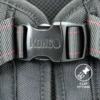 Kong® Crash Tested Ultimate Safety Car Harness W/ Breathable Fabric & Adjustable Strap - Image 6