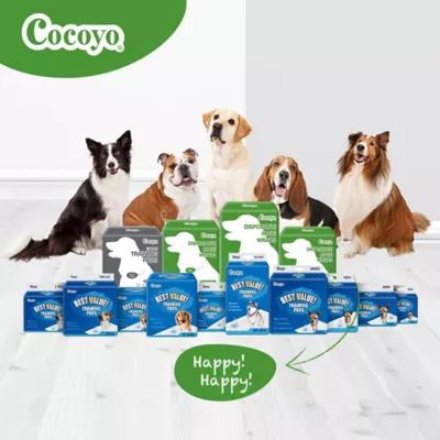 Cocoyo Best Value Dog Training Pads W/ Carbon Technology, Odor Neutralizer- 100 Ct - Image 5
