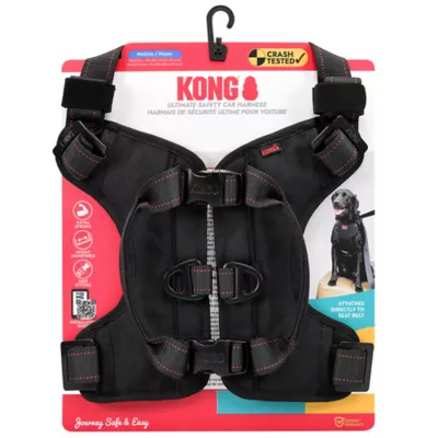 Kong® Crash Tested Ultimate Safety Car Harness W/ Breathable Fabric & Adjustable Strap - Image 1