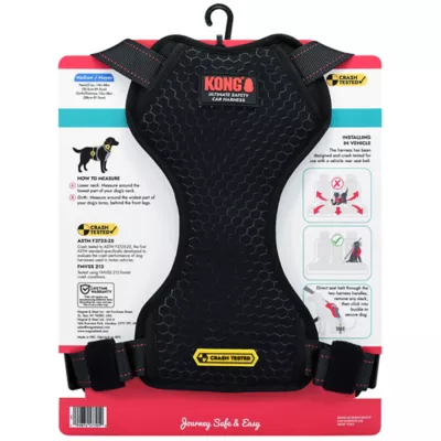 Kong® Crash Tested Ultimate Safety Car Harness W/ Breathable Fabric & Adjustable Strap - Image 3