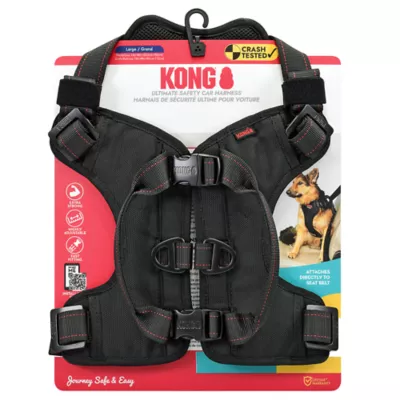 Kong® Crash Tested Ultimate Safety Car Harness W/ Breathable Fabric & Adjustable Strap - Image 1