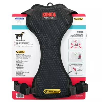 Kong® Crash Tested Ultimate Safety Car Harness W/ Breathable Fabric & Adjustable Strap - Image 3