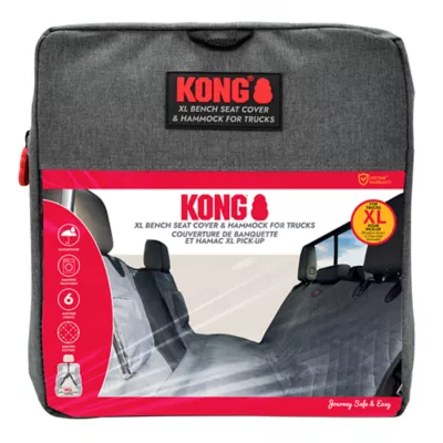 Kong® Bench Seat Cover & Hammock W/ Waterproof & Machine Washable Material, 6 Anchor Pts, XL - Image 1
