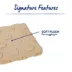 Top Paw® Plush Tan Crate Mat For Optimal Dog Comfort, Machine Washable image thumbnail 4