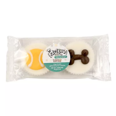 Molly's Barkery Ball & Bone Larger Treat Cup 2pk Dog Treats - Image 1