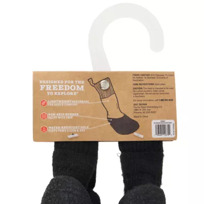Arcadia Trail® Coated Dog Socks, Multiple Colors & Sizes, Black/Burgundy, XS-XXL - Image 8