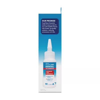 TropiClean HomeVet Toothpaste Gel Kit for Cat & Dog, Effective Tartar & Plaque Remover, 2 oz - Image 3