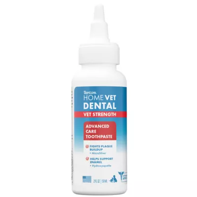 TropiClean HomeVet Cat & Dog Toothpaste Oral Care Kit - Toothpaste, Fingerbrush, & Toothbrush - 2oz - Image 2