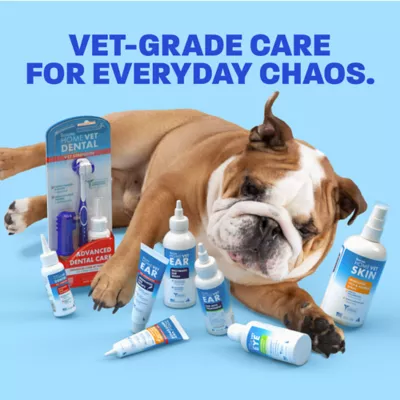 TropiClean HomeVet Cat & Dog Toothpaste Oral Care Kit - Toothpaste, Fingerbrush, & Toothbrush - 2oz - Image 9