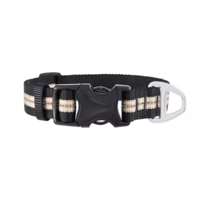 Arcadia Trail® Lightweight Dog Collar, Stripe, Ultra Reflective Material for Nighttime Visibility - Image 1