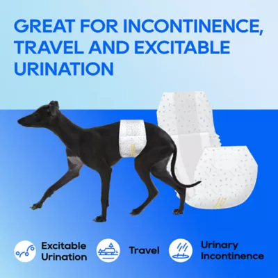 Honey Care All Absorb Disposable Male Dog Wrap W/ Speed Dry Technology - 50 Ct - Image 8