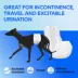 Honey Care All Absorb Disposable Male Dog Wrap W/ Speed Dry Technology - 50 Ct image thumbnail 8