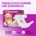 Honey Care All Absorb Disposable Female Dog Diapers W/ Speed Dry Technology, Small- 40 Ct image thumbnail 6