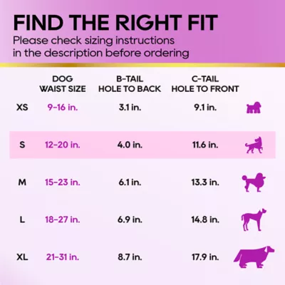 Honey Care All Absorb Disposable Female Dog Diapers W/ Speed Dry Technology, Small- 40 Ct - Image 8