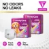Honey Care All Absorb Disposable Female Dog Diapers W/ Speed Dry Technology, Large- 36 Ct image thumbnail 3