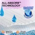 Honey Care All Absorb Disposable Female Dog Diapers W/ Speed Dry Technology, Large- 22 Ct image thumbnail 4