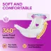 Honey Care All Absorb Disposable Female Dog Diapers W/ Speed Dry Technology, Large- 22 Ct image thumbnail 7