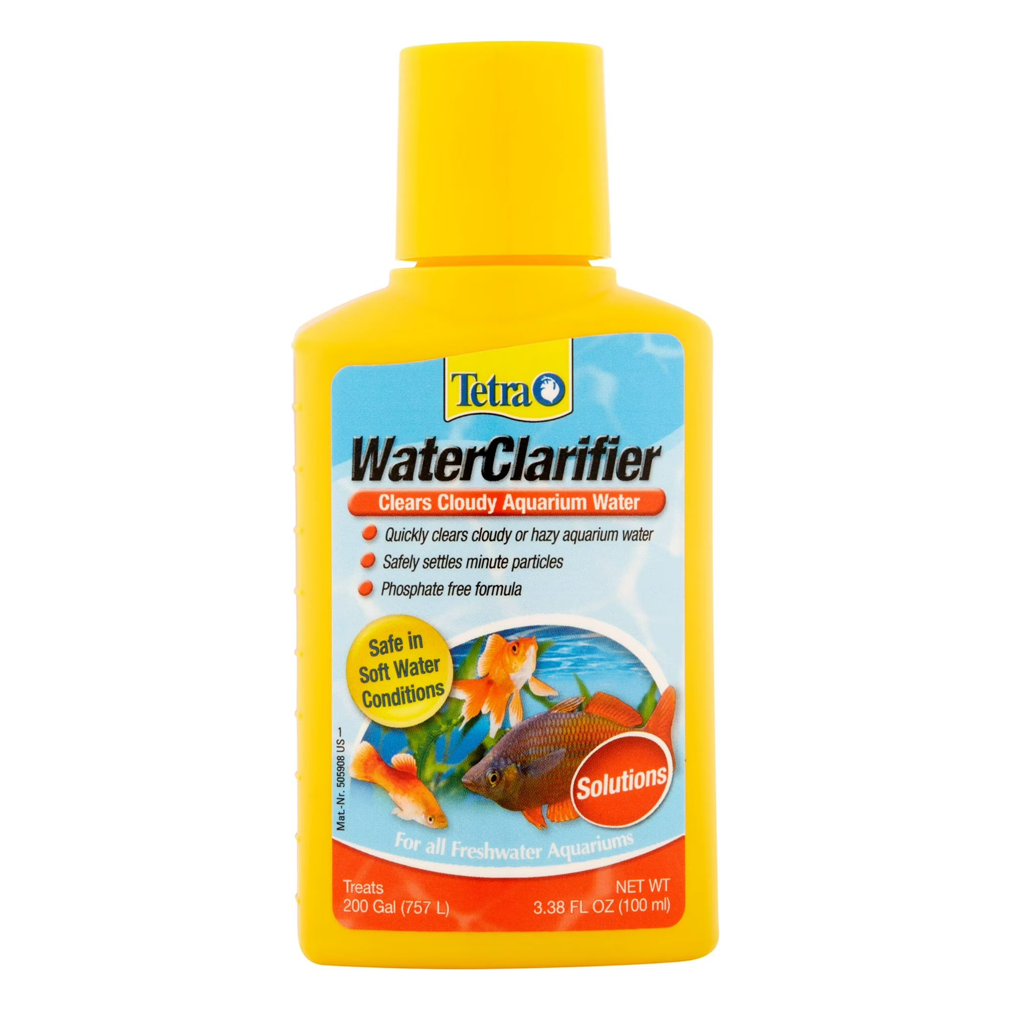 Tetra® WaterClarifier - Clears Cloudy Aquarium Water for Freshwater Aquariums