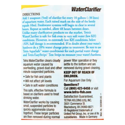 Tetra® WaterClarifier - Clears Cloudy Aquarium Water for Freshwater Aquariums - Image 3