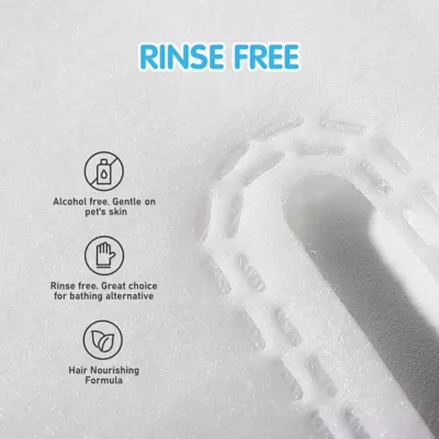 Cocoyo Best Value Rinse Free Glove Bath Wipes For Dogs & Cats W/ Hair Nourishing Formula- 30 Ct - Image 3