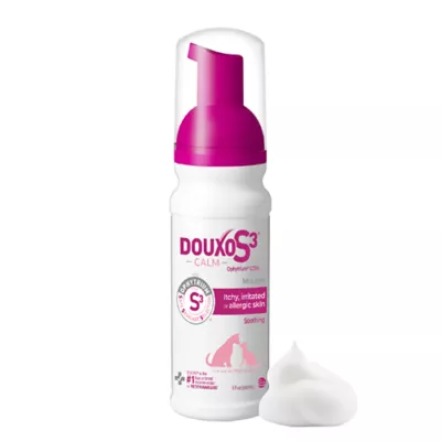 Douxo(R) S3 Calm Mousse For Pets W/ Itchy & Irritated Skin, Hypoallergenic Coco-Vanilla Scent - Image 1