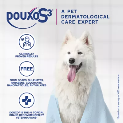 Douxo(R) S3 Calm Mousse For Pets W/ Itchy & Irritated Skin, Hypoallergenic Coco-Vanilla Scent - Image 4