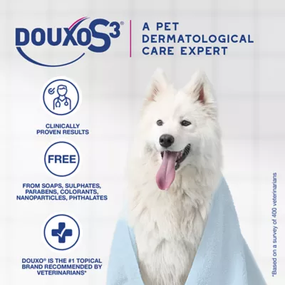 Douxo(R) S3 Calm Shampoo For Pets W/ Itchy & Irritated Skin, Hypoallergenic Coco-Vanilla Scent - Image 4