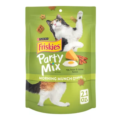 Purina Friskies Party Mix Cat Treats - Morning Munch Crunch, 2.1 OZ - Image 1