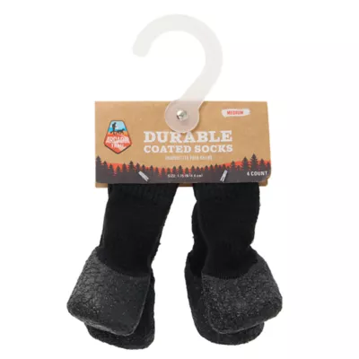 Arcadia Trail® Coated Dog Socks, Multiple Colors & Sizes, Black/Burgundy, XS-XXL - Image 7