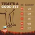 Arcadia Trail® Coated Dog Socks, Multiple Colors & Sizes, Black/Burgundy, XS-XXL image thumbnail 3