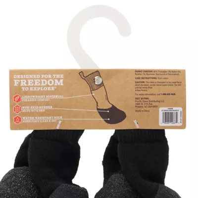 Arcadia Trail® Coated Dog Socks, Multiple Colors & Sizes, Black/Burgundy, XS-XXL - Image 8