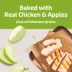 Blue Buffalo Soft & Chewy Health Bars, Adult Dog Treats Baked with Real Chicken & Apples, 9 oz image thumbnail 3