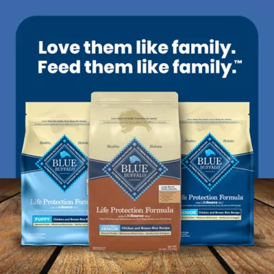 Blue Buffalo® Life Protection Formula Large Breed Senior 7+ Dry Dog Food - Chicken & Brown Rice - Image 9