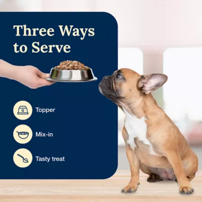 Blue Buffalo Delectables Variety Pack Adult Dog Food Topper - Lamb & Turkey, Chicken & Beef, 3 oz - Image 6