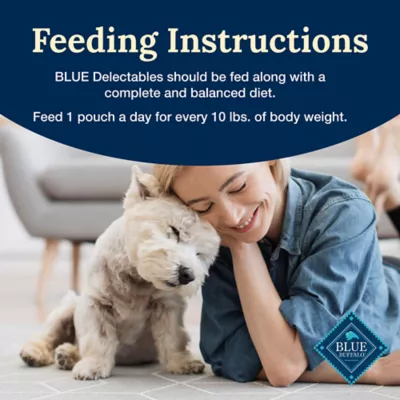 Blue Buffalo Delectables Variety Pack Adult Dog Food Topper - Lamb & Turkey, Chicken & Beef, 3 oz - Image 7