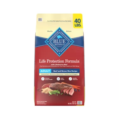 Blue Buffalo Life Protection Formula Adult Dry Dog Food - Beef & Brown Rice - Image 1