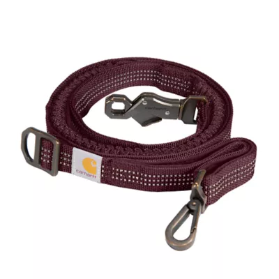 Carhartt Shock Absorbing Dog Leash Carhartt OS, Reflect Details for Low Light Visable, Color Varies - Image 1
