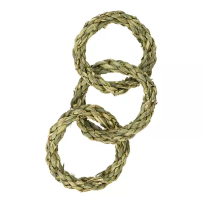 Full Cheeks® Small Pet Timothy Hay Hoops - Image 1