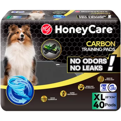 Honey Care Super Absorbant Dog Training Pads W/ Carbon Technology For Odor Elimination, XL - 40 Ct - Image 1