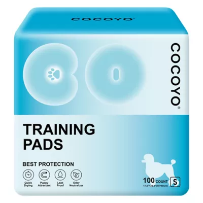 Cocoyo Best Value Training Pads, Leak Proof, Quick Drying & Puppy Attractant- 100 Ct - Image 1