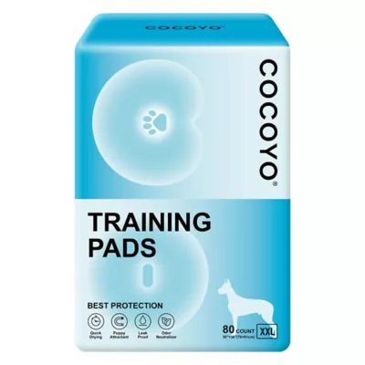Cocoyo Best Value Training Pads, Leak Proof, Quick Drying & Puppy Attractant- 80 Ct - Image 1