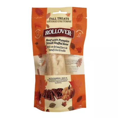 Rollover Beef with Pumpkin Small Stuffed Dog Bone - Image 1