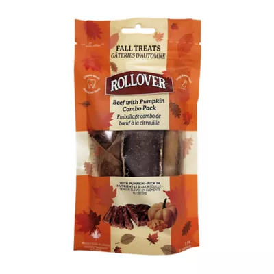 Rollover Beef with Pumpkin Combo Pack Dog Treats - Image 1