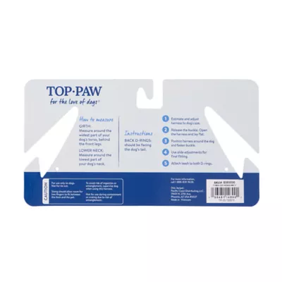 Top Paw® Mesh Dog Harness, Adjustable, Neoprene, Mesh, Color and Size Vary - Image 8