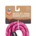 Arcadia Trail® Reflective Multi-Use Rope Leash Berry 15 Foot Extended Length image thumbnail 6