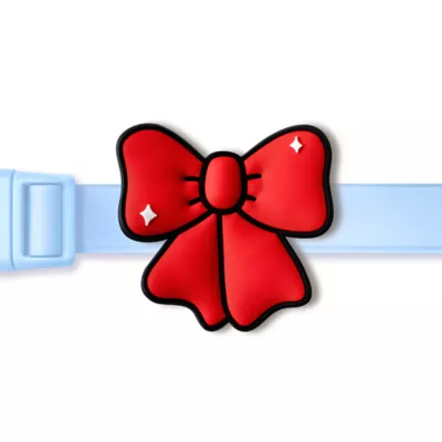 Jiby Red Ribbon Dog Tag Charm - Image 1